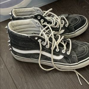 Studded van high tops